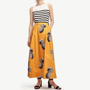 Ann Taylor Pineapple Skirt